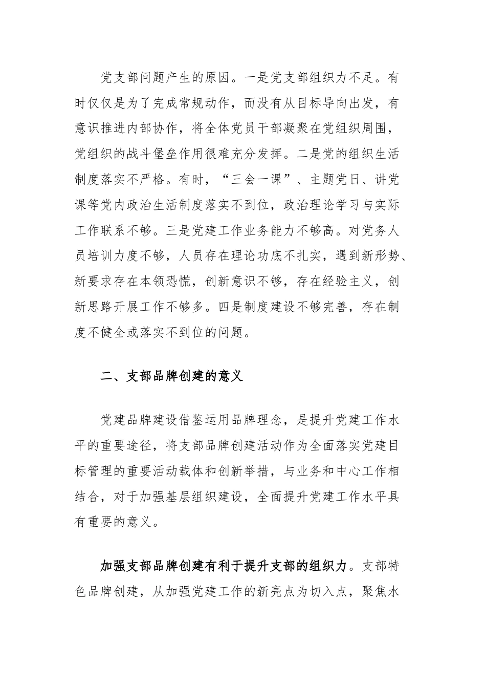 以支部品牌建设为抓手提升党支部组织力的实践与思考.docx_第3页