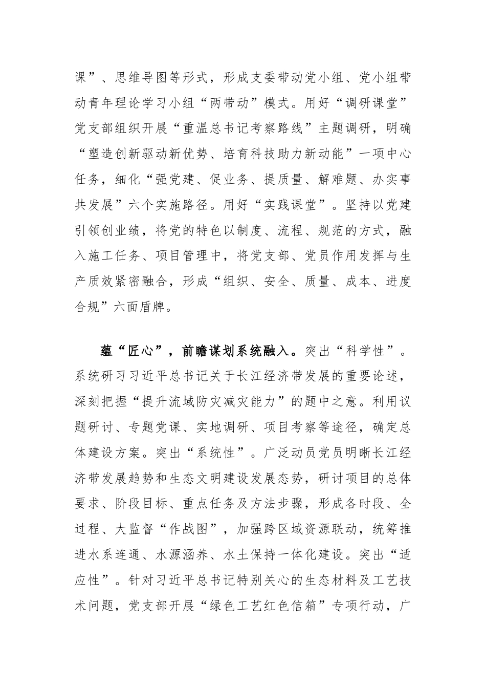 经验交流：小支部做大党建长江岸线绿意浓.docx_第2页