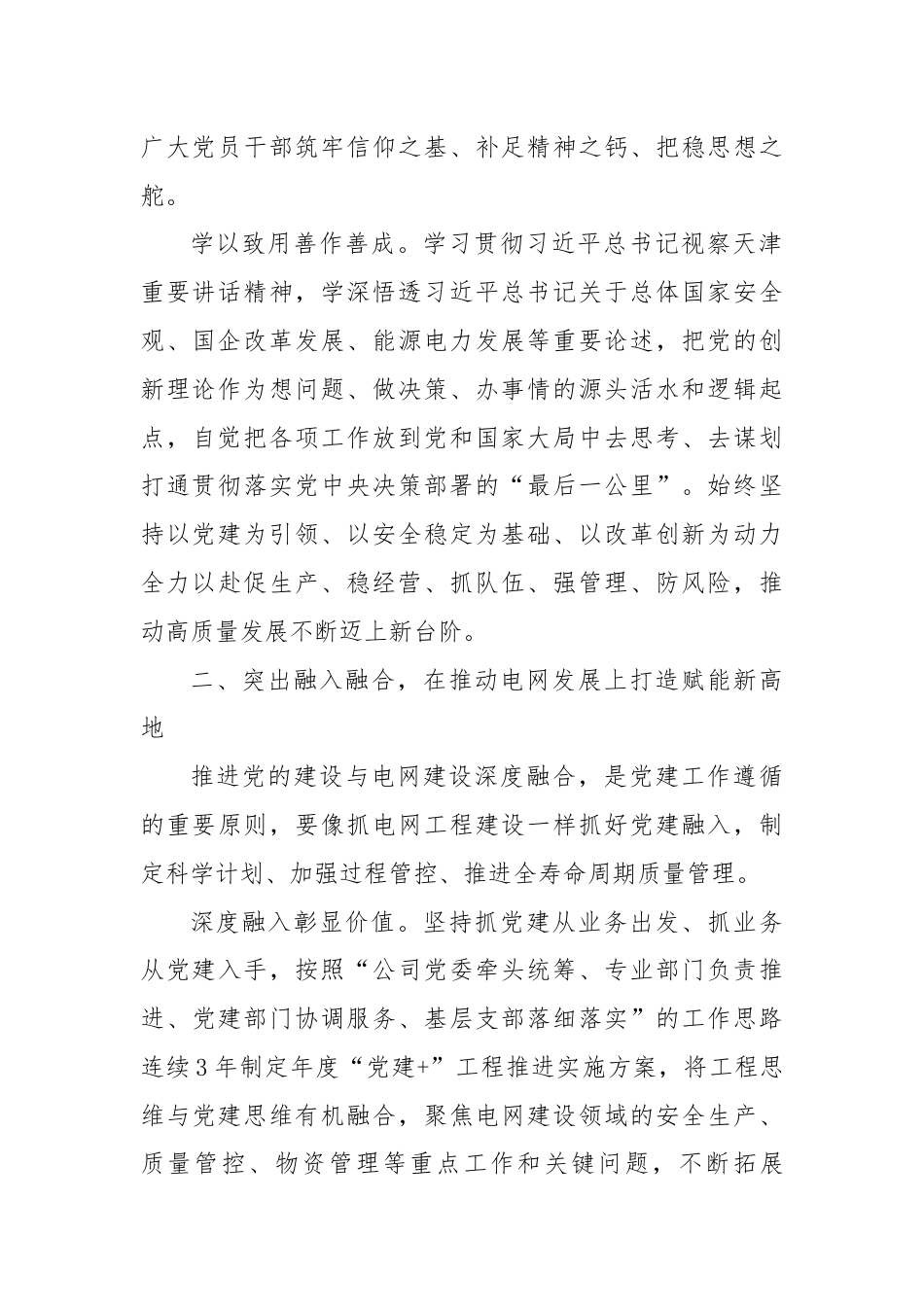 经验交流：旗帜领航 强根铸魂 奋力打造党建新高地.docx_第2页