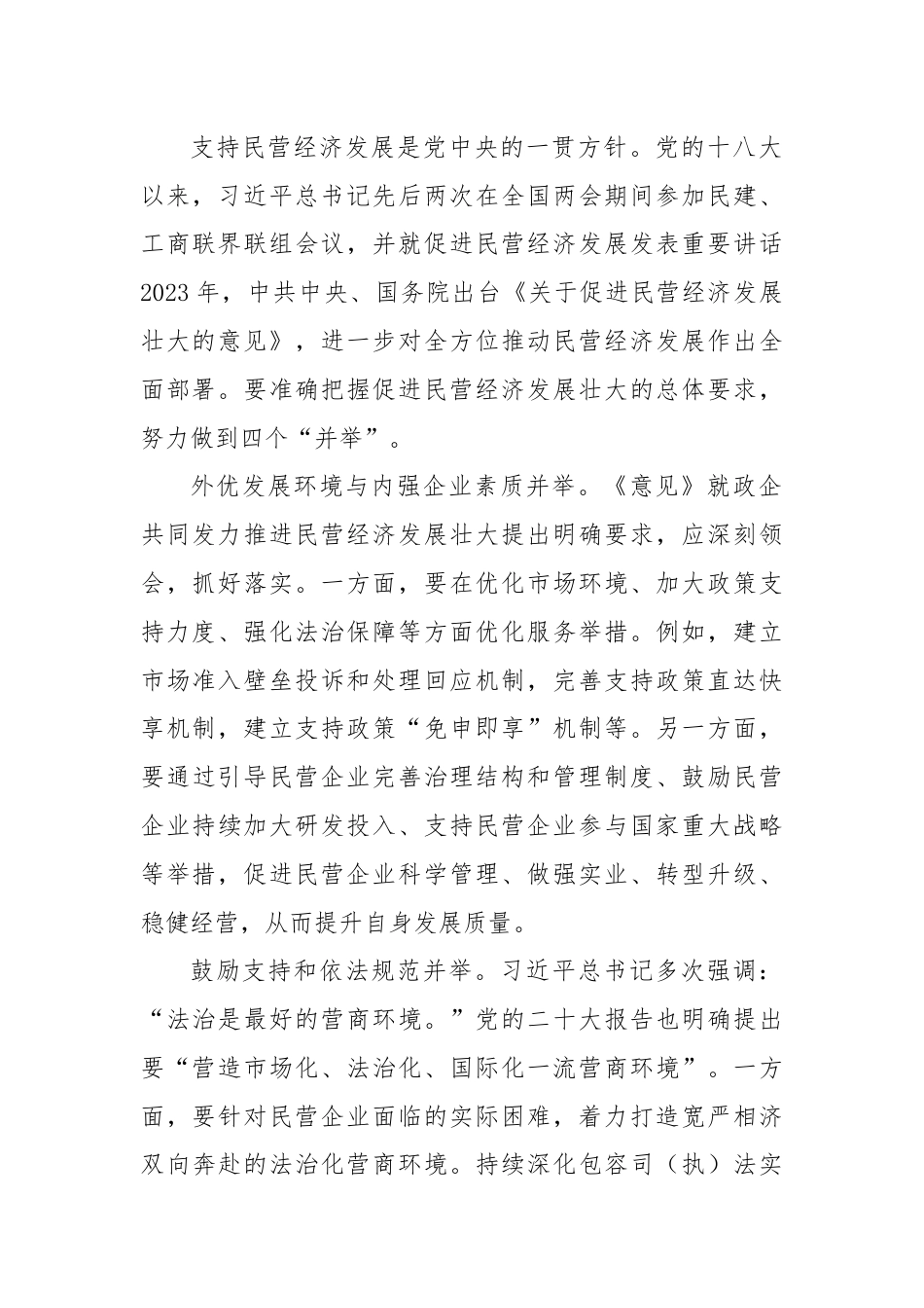 在2024年全市加快民营经济高质量发展推进大会上的讲话.docx_第2页