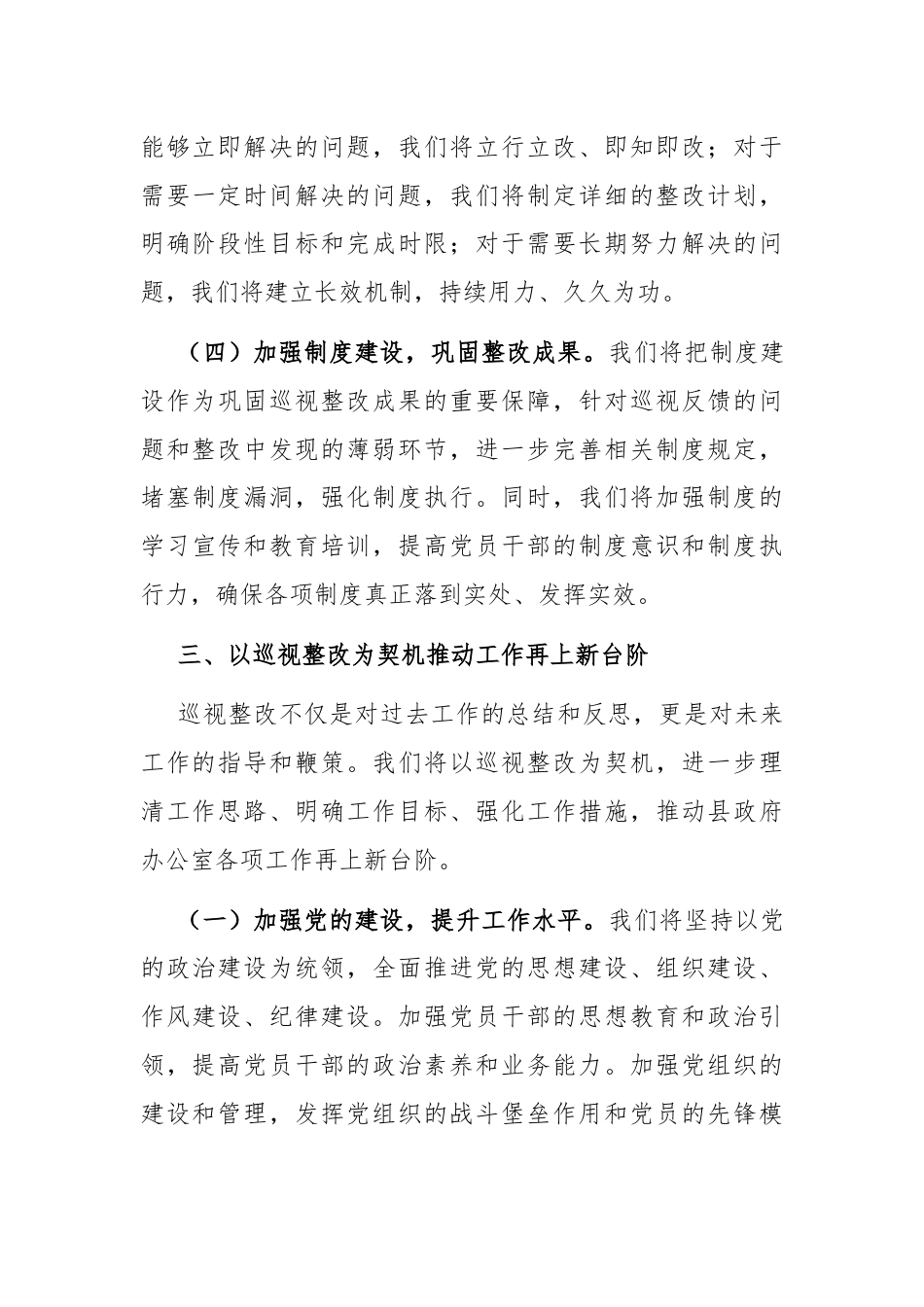 2024年度巡视整改表态发言.docx_第3页