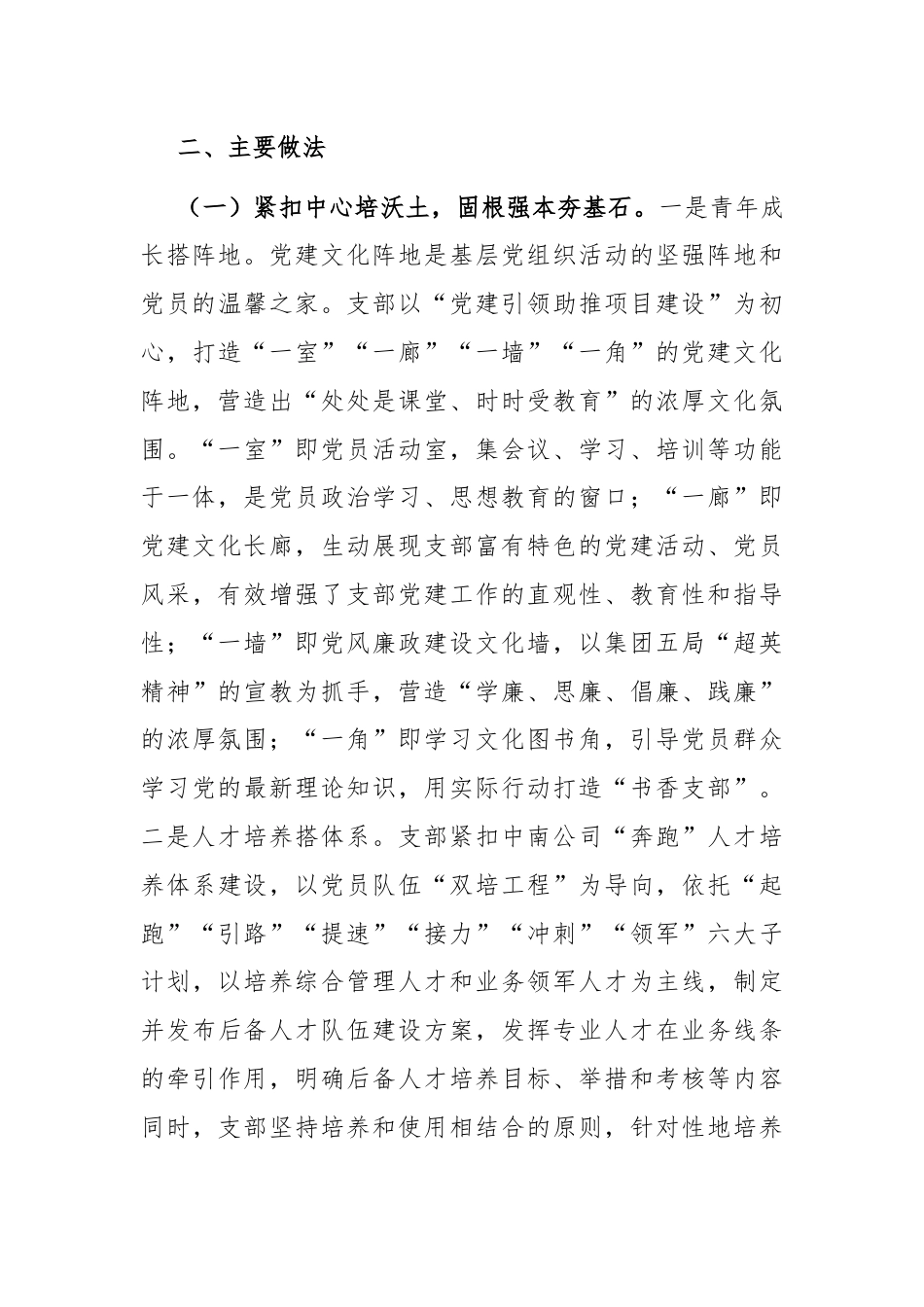 公司党组关于干部人才队伍建设工作情况的报告.docx_第3页