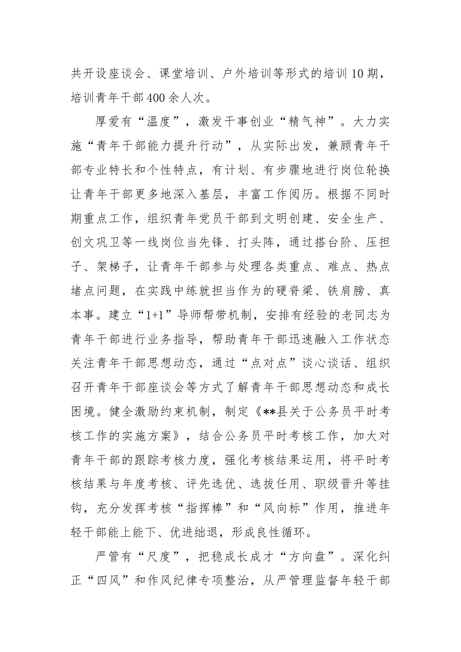 在全市青年干部队伍能力素质建设推进会上的汇报发言.docx_第2页